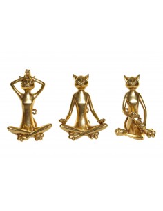 OGGETTISTICA: vendita online FIGURA GATTO FD190309 RESINA 15X12X24 MODELLI ASSORTITI in offerta
