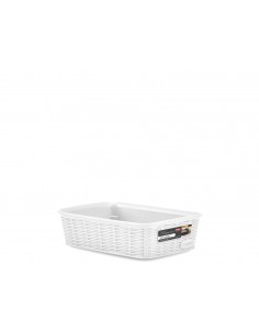 CESTE BUCATO PLASTICA: vendita online CESTINO ELEGANCE 30900/5 20X14X6CM ASSORTITO STEFANPLAST in offerta