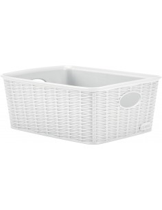 CESTE BUCATO PLASTICA: vendita online CESTINO ELEGANCE 30970/5 ALTO 25X19X10CM ASSORTITO STEFANPLAST in offerta