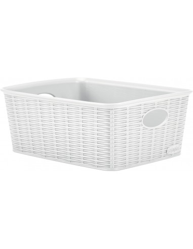 CESTE BUCATO PLASTICA: vendita online CESTINO ELEGANCE 30970/5 ALTO 25X19X10CM ASSORTITO STEFANPLAST in offerta