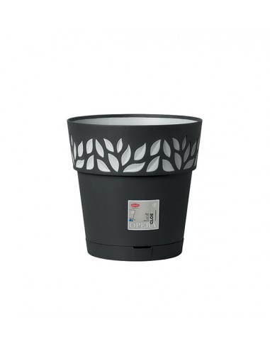 VASI E SOTTO VASI: vendita online VASO OPERA CLOE 25 CM GRAFITE/GRIGIO LUCE 94103 STEFANPLAST in offerta