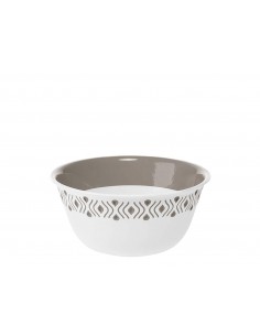 INSALATIERE E SCODELLE PLASTICA: vendita online CIOTOLA TOSCA 2,2LT BIANCO/BLU 19x9CM 55001 STEFANPLAST in offerta 2