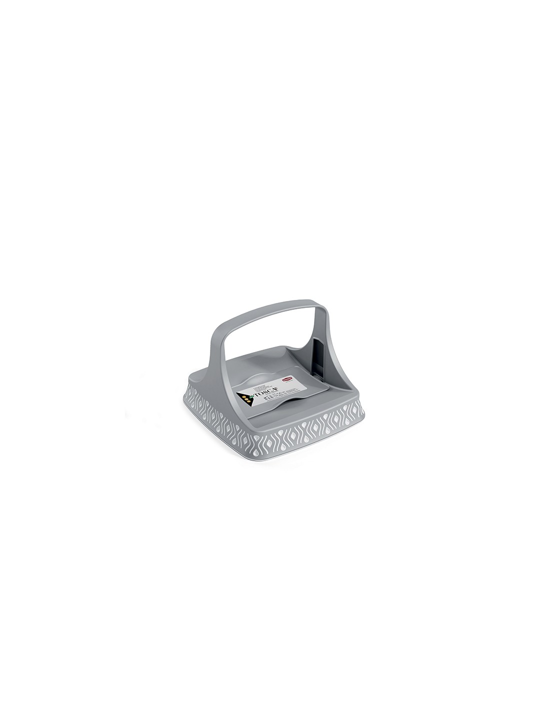 PORTABICCHIERI E PORTATOVAGLIOLI: vendita online PORTATOVAGLIOLI 55802 TOSCA BIANCO/GRIGIO in offerta