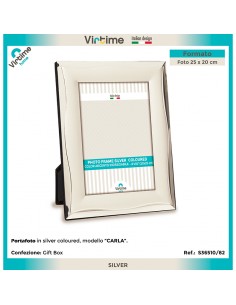 PORTAFOTO E CORNICI: vendita online PORTAFOTO 36585/82 SILVER 20X25CM FLAT in offerta
