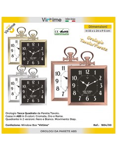 OROLOGI: vendita online OROLOGIO 1834/00 PARETE/TAVOLO TASCA in offerta