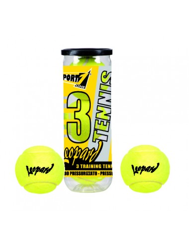 SPORT: vendita online TUBO 3 PALLE DA TENNIS LEOPARD 201641 MANDELLI in offerta