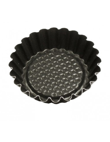 STAMPI E FORME ANTIADERENTE: vendita online VESPA FORME CROSTATA 10 CM IN ALLUMINIO ANTIADERENTE SET 6 PZ 37 in offerta