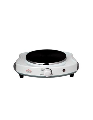FORNELLI ELETTRICI E A GAS: vendita online Fornello elettrico 1 piastra, 1500W, bianco, compatto, con termostato regolabile i...