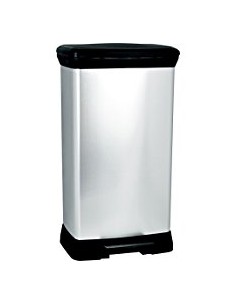 PATTUMIERE: vendita online CURVER DECO PATTUMIERA RETTANGOLARE A PEDALE 50 LT KETER in offerta
