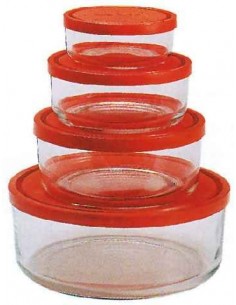 CONTENITORI E FRIGO: vendita online GELO CONTENITORI FREEZER TONDI BOX SET 4pz BORMIOLI in offerta 2