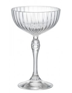 BICCHIERI LIQUORI E BIRRA: vendita online AMERICA'20S CONF 6 COPPE COCKTAIL 25CL in offerta