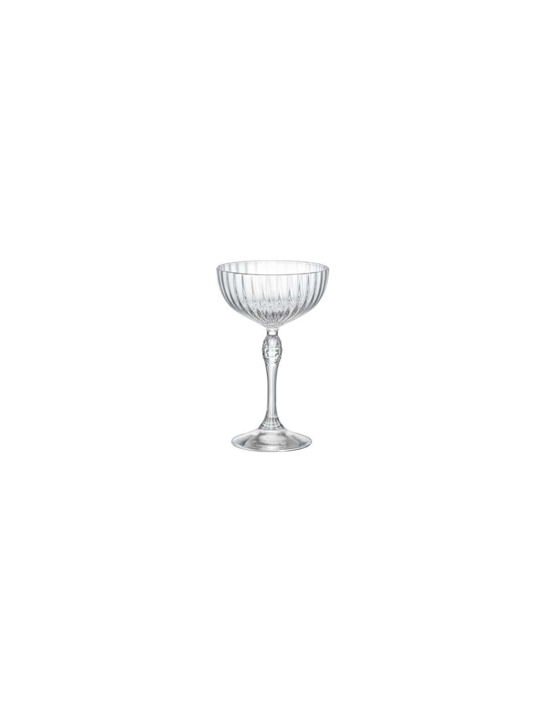 BICCHIERI LIQUORI E BIRRA: vendita online AMERICA'20S CONF 6 COPPE COCKTAIL 25CL in offerta