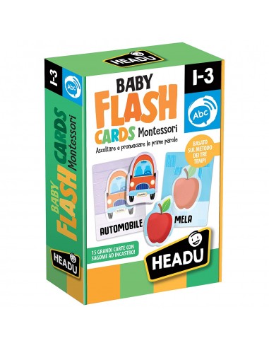 PRESCOLARI: vendita online BABY FLASHCARDS MONTESSORI IT21666 in offerta