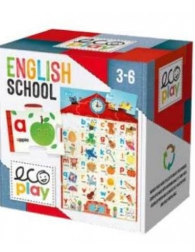 PRESCOLARI: vendita online MU28528 PUZZLE ENGLISH SCHOOL in offerta