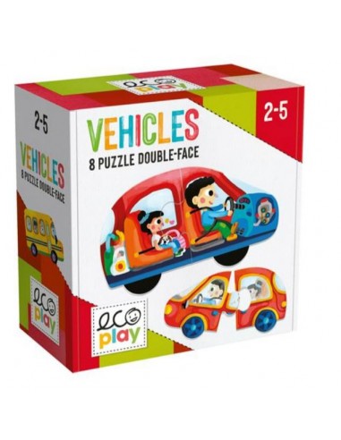 PRESCOLARI: vendita online MU28535 PUZZLE VEHICLES in offerta