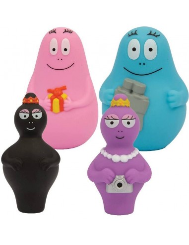 GIOCATTOLO PUBBLICIZZATO: vendita online BARBAPAPA BAP06000 SET 4 PERSONAGGI in offerta