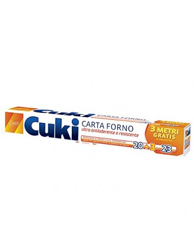 ROTOLI E VASCHETTE MONOUSO: vendita online CUKI CARTA FORNO 20MT 320921 in offerta