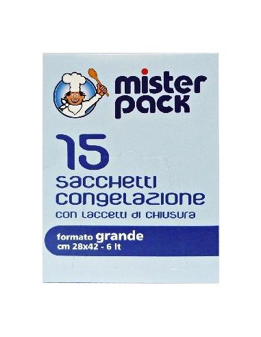 MONOUSO: vendita online M/PACK 330962 15 SACCH GELO 28X42 in offerta