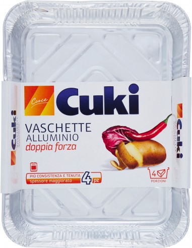 ROTOLI E VASCHETTE MONOUSO: vendita online CUKI VASCH 4P RET C/C R75 in offerta