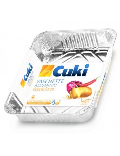 ROTOLI E VASCHETTE MONOUSO: vendita online CUKI VASCH 4P RET 4PZ R75 in offerta