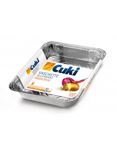 ROTOLI E VASCHETTE MONOUSO: vendita online CUKI VASCHETTA RETTANGOLARE 8 PORZIONI 2 PZ in offerta 2