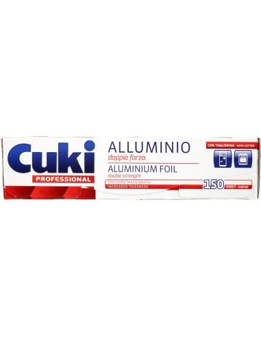 ROTOLI E VASCHETTE MONOUSO: vendita online CUKI ROTOLO ALLUMINIO 150MT 10043 in offerta