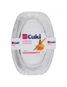 ROTOLI E VASCHETTE MONOUSO: vendita online CUKI VASS 6P OVAL 3PZ V35 in offerta 2