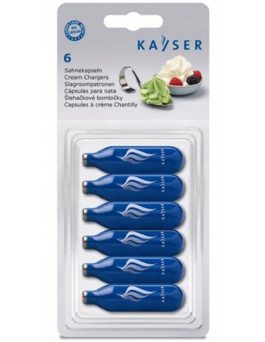 ACCESSORI: vendita online CONF 6 CAPSULE BLU PANNA KAYSER in offerta