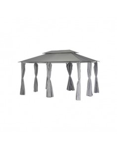 GAZEBO E OMBRELLONI: vendita online GAZEBO 159742 THIRA 4X3 ARDESIA (base non inclusa) (base non inclusa) (base non inclusa) ...