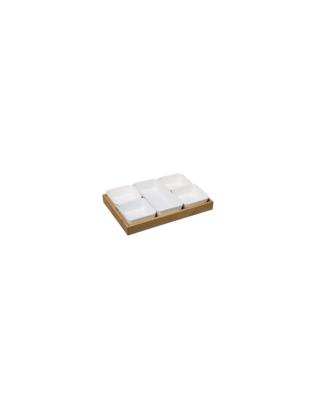 PIATTI: vendita online ANTIPASTIERA 173778 6P BAMBOO in offerta