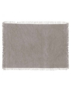 TOVAGLIETTE E TAPPETINI: vendita online TOVAGLIETTA 188807F MAHA GRIGIO 45X30CM in offerta
