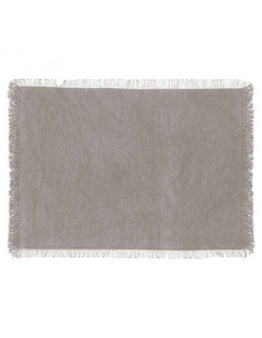 TOVAGLIETTE E TAPPETINI: vendita online TOVAGLIETTA 188807F MAHA GRIGIO 45X30CM in offerta