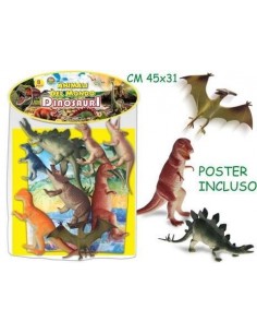 GIOCHI BOY: vendita online GEO NATURE 70307 CONF 8 DINOSAURI CON POSTER in offerta