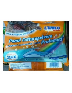 PANNI MICROFIBRA E PAVIMENTI: vendita online CATTURAPOLVERE CAS70028 22PZ LEGNO SPEZIE in offerta