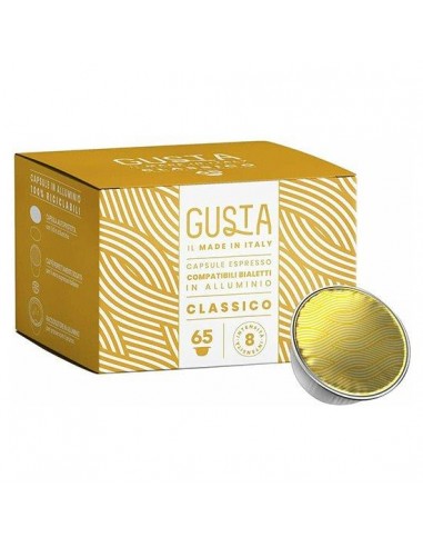 CAFFE': vendita online GUSTA CLASSICO 65 CAPSULE in offerta