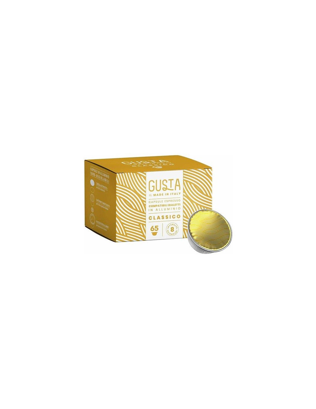 CAFFE': vendita online GUSTA CLASSICO 65 CAPSULE in offerta
