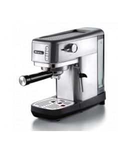CAFFETTIERE ELETTRICHE: vendita online Ariete, macchina caffè espresso, Metal 1380, cialde, polvere, cappuccino, 15 bar, slim...