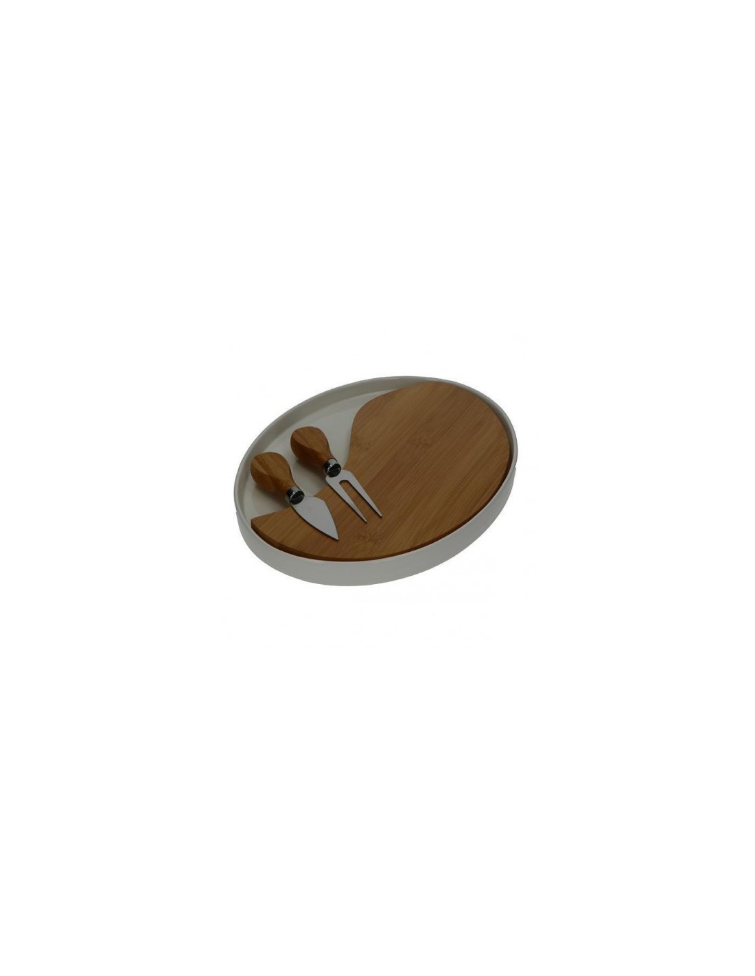 TAGLIERI: vendita online 54714 TAGLIERE PORC/BAMBOO C/2 COLTELLI in offerta