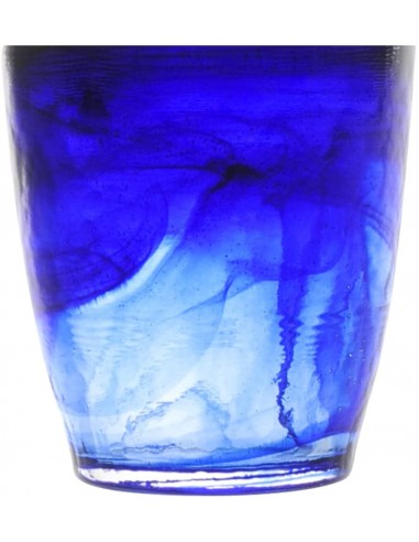 BICCHIERI ACQUA VINO BIBITA: vendita online ALABASTRO CONF 6 BICCHIERI 23CL COBALT in offerta