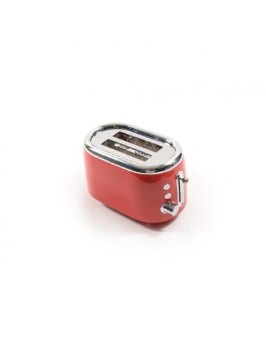 PIASTRE - TOSTAPANE - BISTECCHIERE: vendita online TOSTAPANE 10509 RETRO 650W ROSSO in offerta