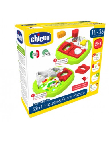 INFANZIA: vendita online 11085 GIOCO 2IN1 PUZZLE/FORME INCASTRO in offerta