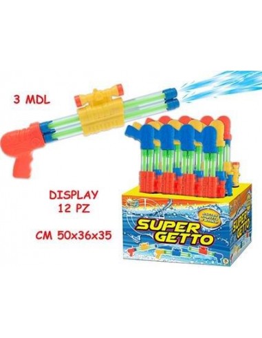 GIOCHI MARE: vendita online TEO'S SUPERGETTO PISTOLA DOPPIO SPRUZZO 47 CM in offerta