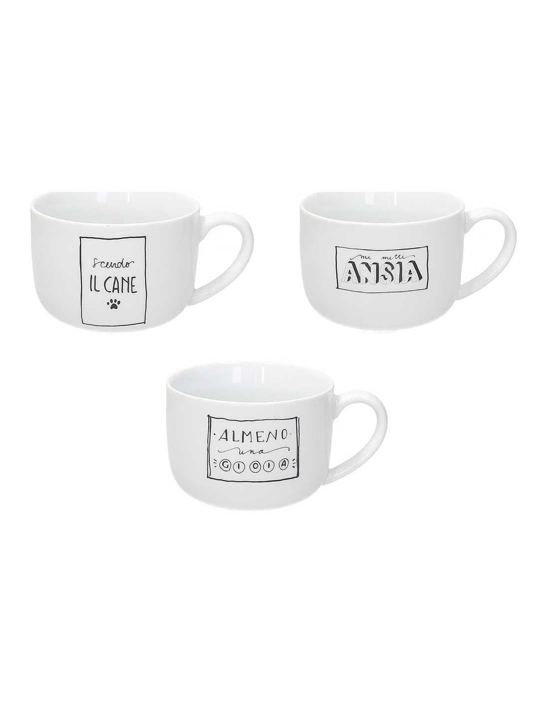 TAZZE CAFFE' E LATTE: vendita online MADISON SLANG TAZZA 470CC in offerta