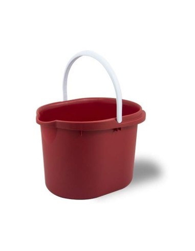 SECCHI IN PLASTICA: vendita online UNICO SECCHIO OVALE IN PLASTICA 15 LT COLORI ASSORTITI BELLI E FORTI in offerta