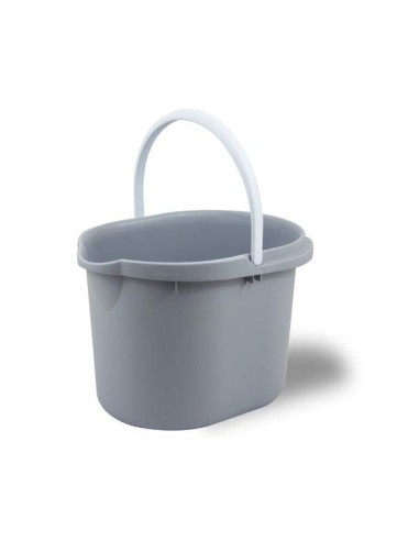 SECCHI IN PLASTICA: vendita online UNICO SECCHIO OVALE IN PLASTICA 15 LT COLORI ASSORTITI BELLI E FORTI in offerta