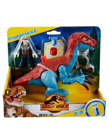 GIOCATTOLO PUBBLICIZZATO: vendita online IMAGINEXT GVV65 DINOSAURO C/PERSONAGGIO ASSORTITO in offerta