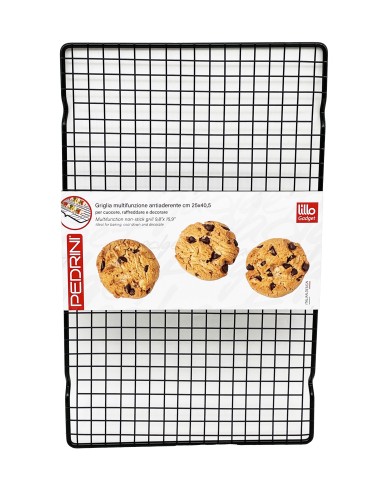 UTENSILI PASTICCERIA: vendita online GRIGLIA 04GD254 MULTIFUNZIONE 40X25CM ANTIADERENTE in offerta