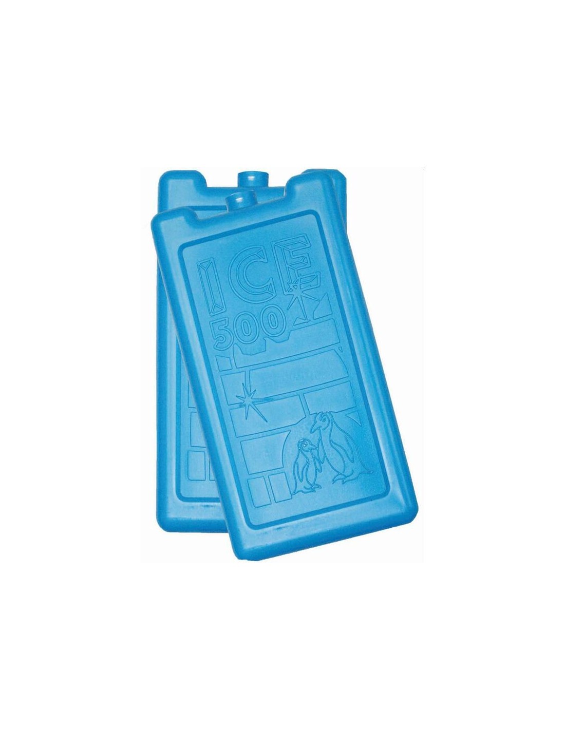 FRIGO BOTTIGLIE E ACC: vendita online SET 2 PANETTI GHIACCIO 500 AZZURRO in offerta
