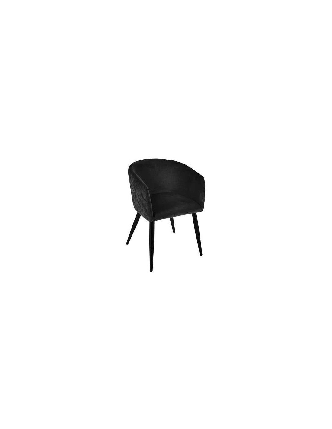 POLTRONE E DIVANI: vendita online POLTRONA 157153F MARLO VELLUTO NERO in offerta