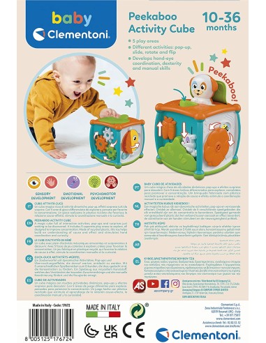GIOCATTOLO PUBBLICIZZATO: vendita online BABY 17672 CUBO ATTIVITA' in offerta